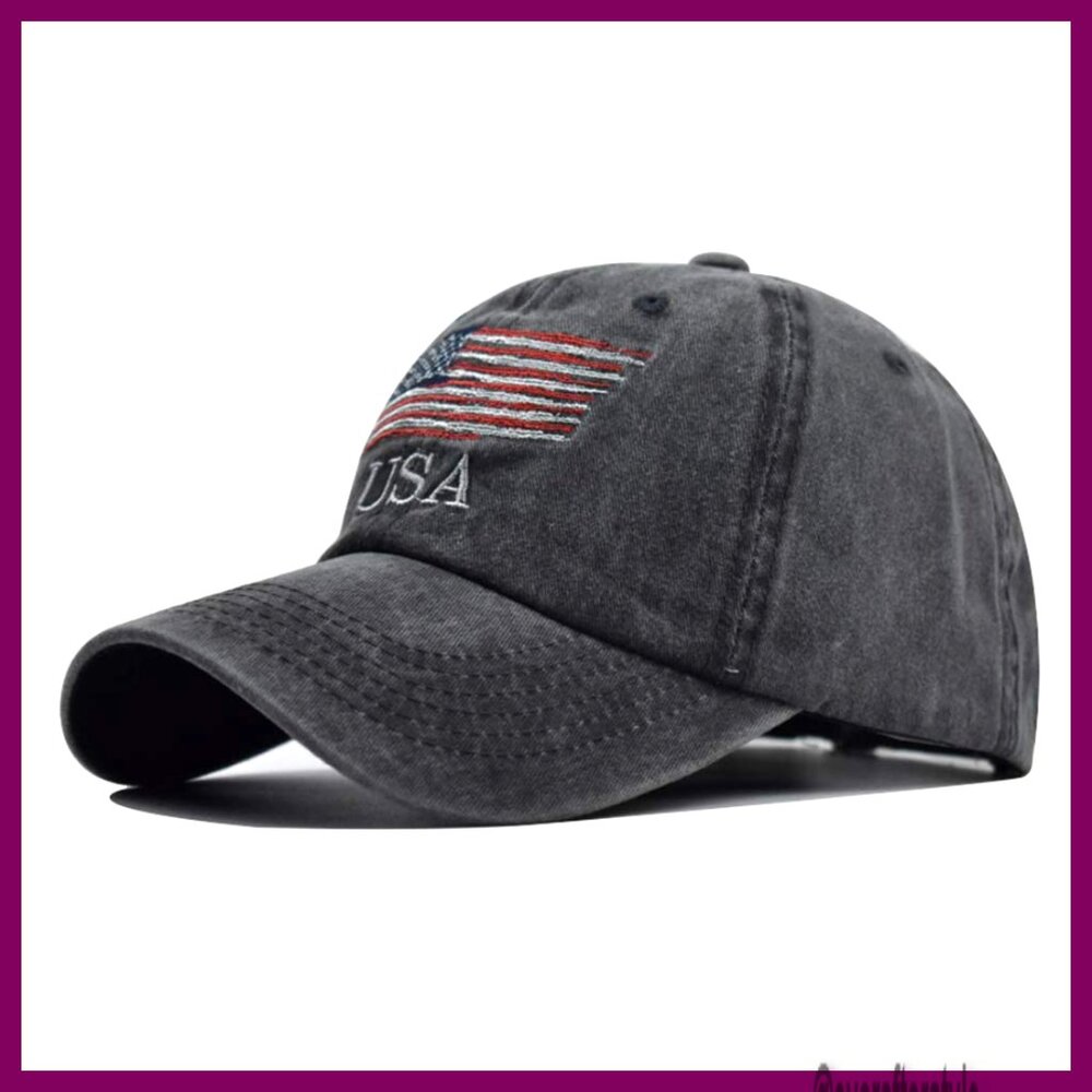 Adjustable Baseball Cap Hook Loop Closure Structu… - image 1